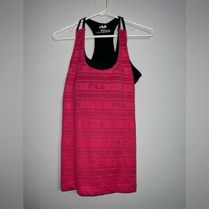 Fila tennis skirt and tank top